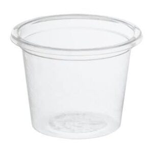 1oz. Plastic Cup (Lid not Included)