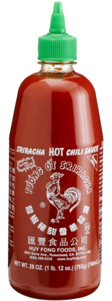 Sriracha Hot Chili Sauce 12x28oz.