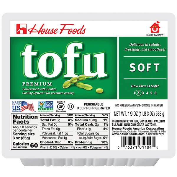 Soft Tofu Japanese 12x19oz.
