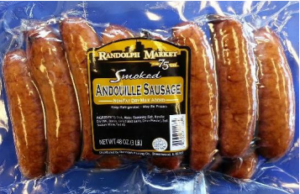 PORK - Smoked Andouille Sausage 6x48oz. (18#)
