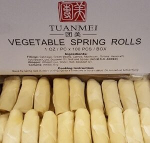 1oz Spring Roll (Vegetable) 400PCS