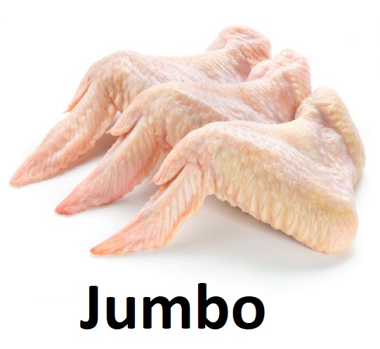 Chicken Frozen Jumbo Whole Wings (Ez-Thaw) 10#
