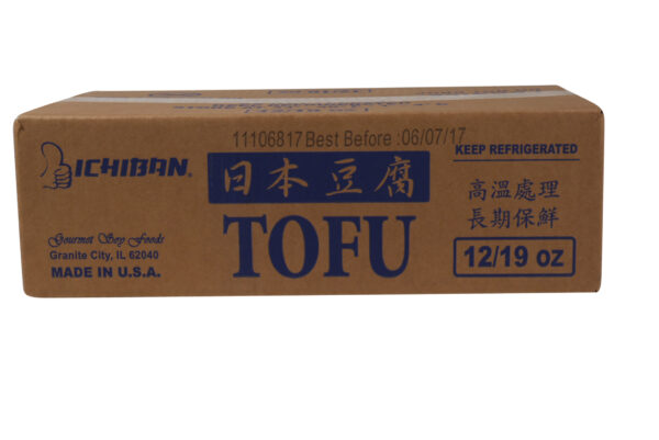 Regular (Med) Tofu – Ichiban 12x19oz.