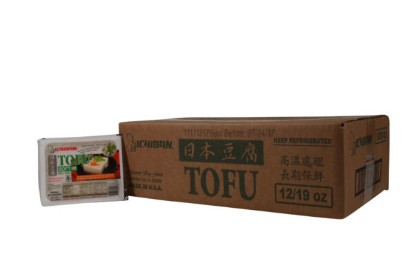 Soft Tofu – Ichiban 12x19oz. (Green Box)