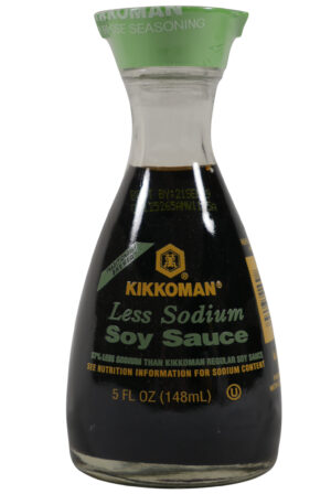 Soy Sauce Bottles (Less Sodium) 12x5oz.