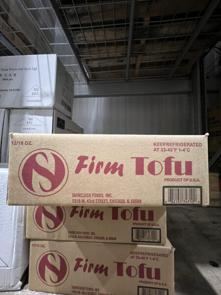 Firm Tofu – Shineluck 12x16oz.