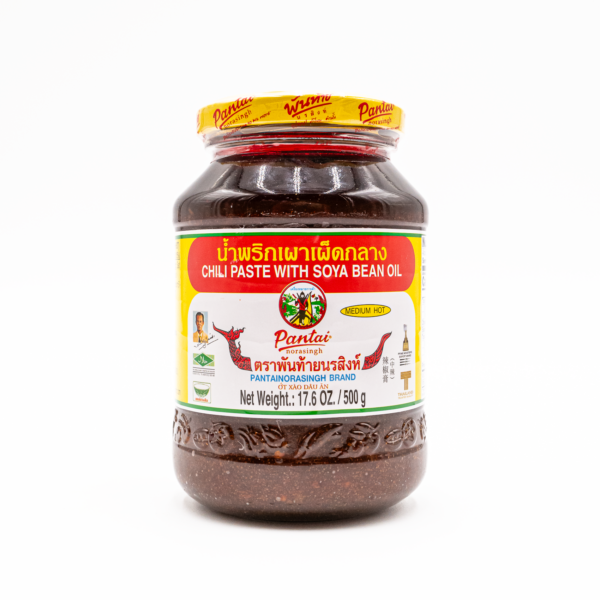 Chili Paste w/ Soy Bean Oil 24×17.6oz.