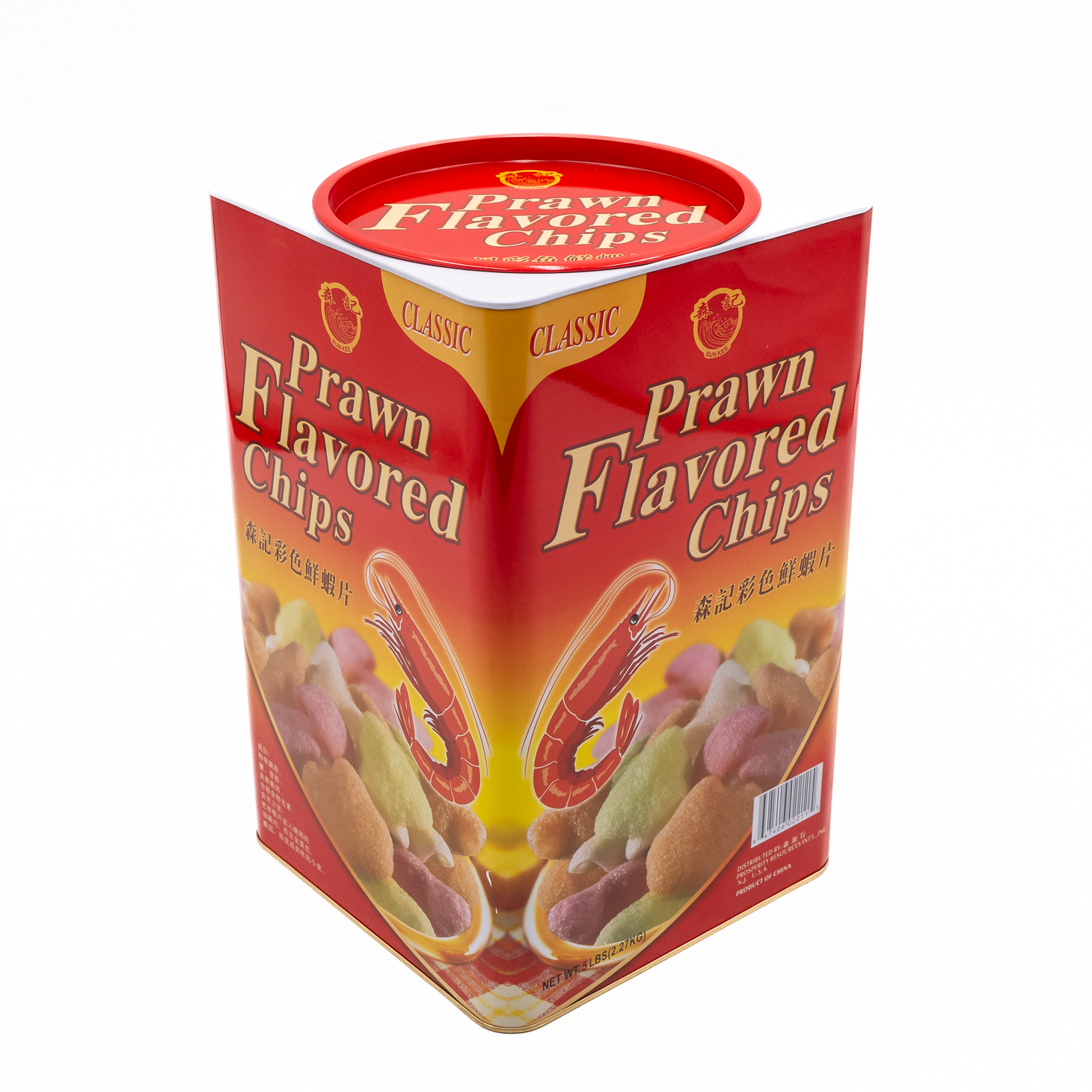 Prawn Chips (Shrimp) 6x5# - COWM INC