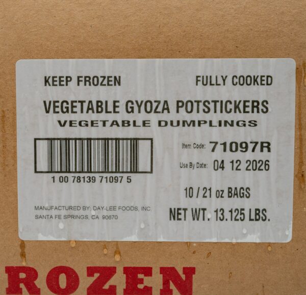 Vegetable Gyoza 10x21oz