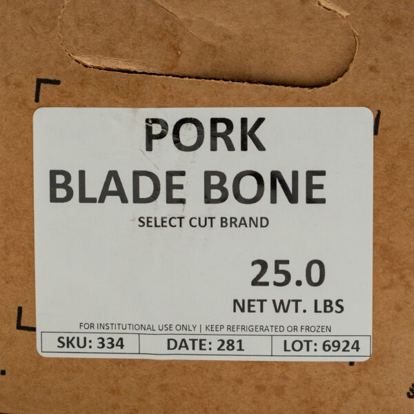 Pork Blade Bone 25#