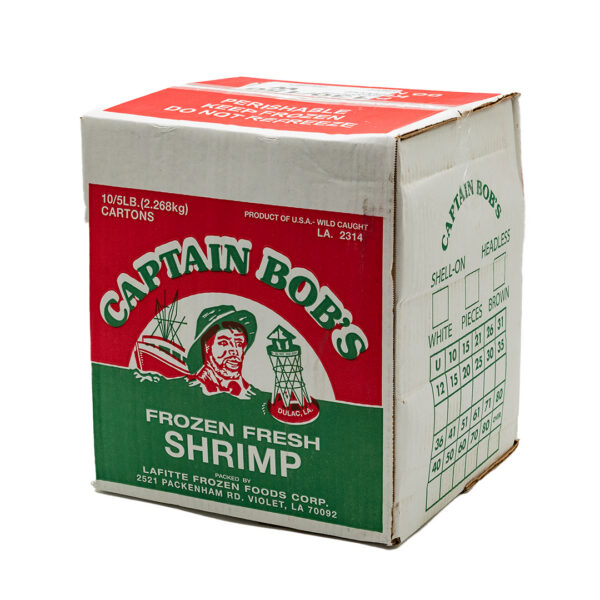 Shrimp – 130/150 PUD (Capt Bob) 10×5#