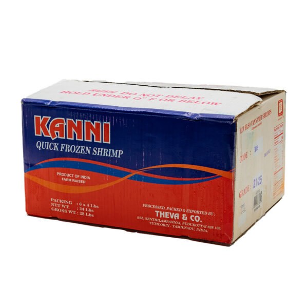 Shrimp – 21/25 Shell On (Asian-Kanni) 6/4#