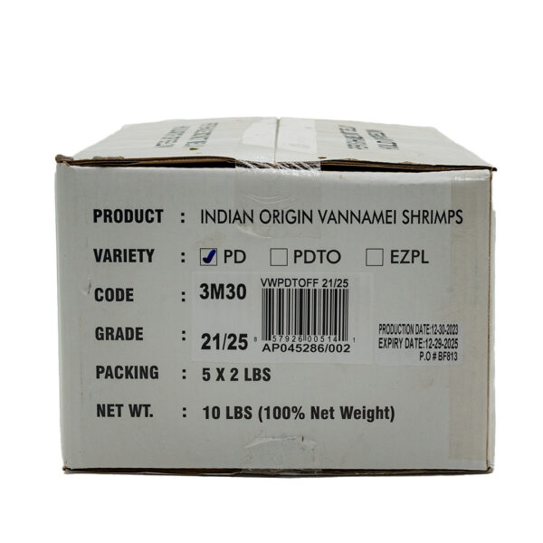 Shrimp – 21/25 P&D (Bayfresh) 10#