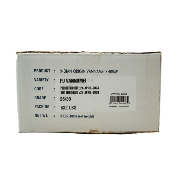 Shrimp – 26/30 P&D (Bayfresh) 10#