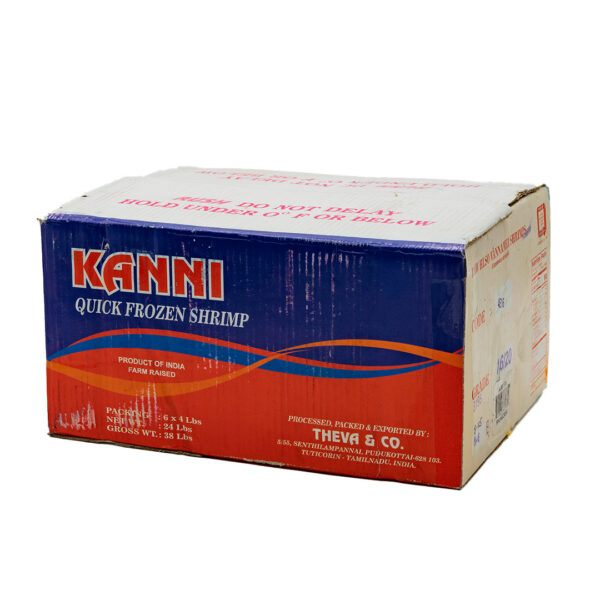 Shrimp – 16/20 Shell On (Kanni) 6/4#