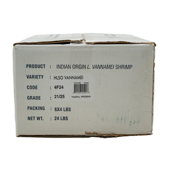 Shrimp – 21/25 Shell On (Bayfresh) 6/4#